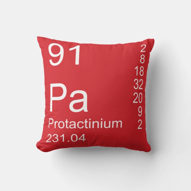 Coussin Protactinium (Recto)