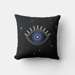 Coussin Protection des yeux bleus contre les mauvaises éne