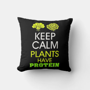 Coussin Protéine have de Keep Calm Plants