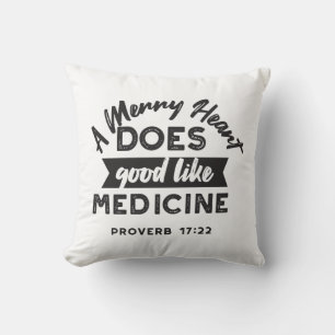 Coussin Proverbe 17 Citation Verse Bible Conception altern