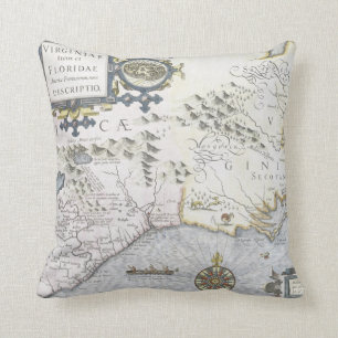 Coussin Provinciarum 3 d'article et de Floridae Americae