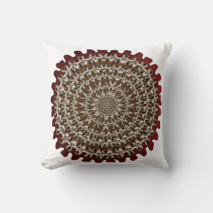 coussin psychédélique kangourou art