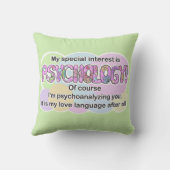 Coussin Psychologie de l'oreiller Langage de l'amour (TDAH (Verso)