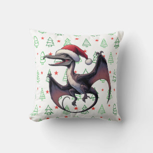Coussin Pterodactyle de Noël