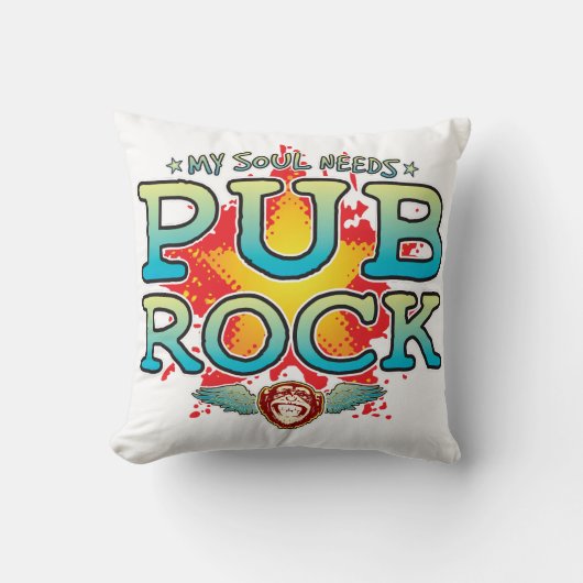 Coussin Pub Rock Soul Cushion (Recto)
