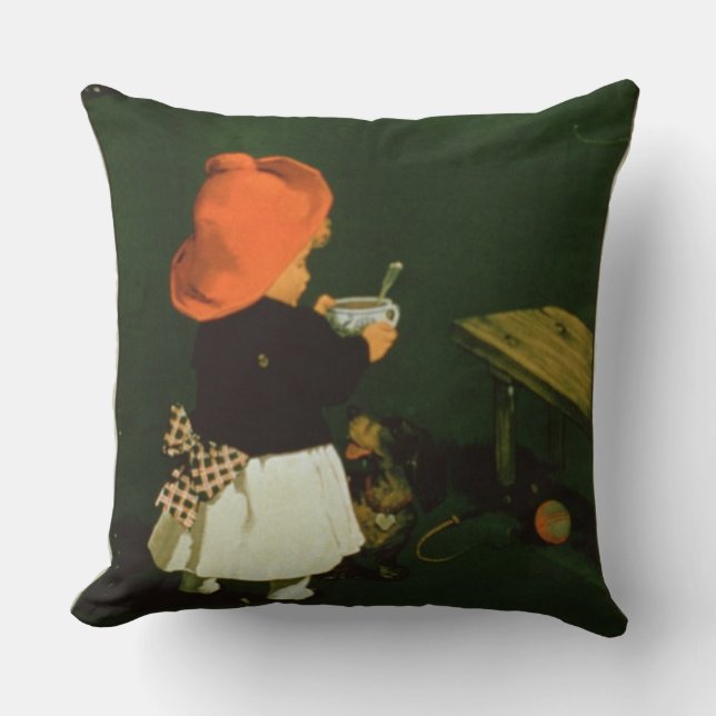 Coussin Publicité par affichage pour le 'malt Coffee de (Recto)