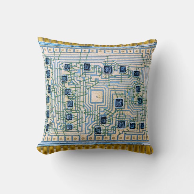 Coussin Puces de silicium sur un circuit (Recto)
