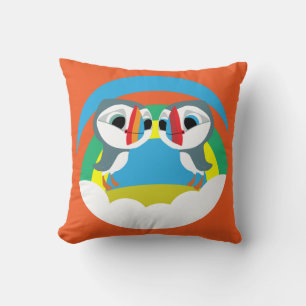 Coussin Puffin Rocks