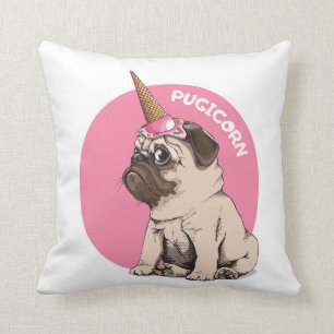 Coussin Pugicorne