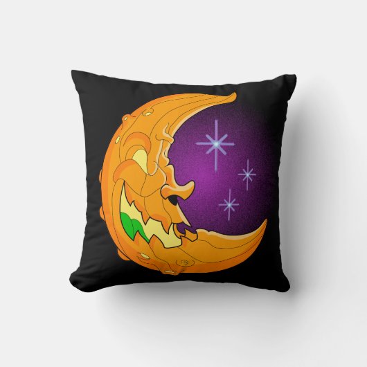 Coussin Pumpkin Moon (Recto)