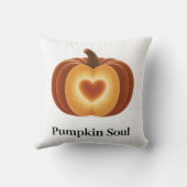 Coussin Pumpkin Soul – Autumn Decor Pillow (Verso)