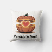 Coussin Pumpkin Soul Cozy Fall Pillow (Verso)