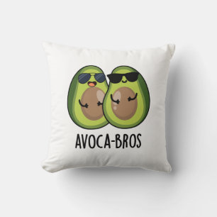 Coussin Pun Avoca-bros amusant Avocado