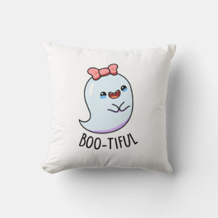 Coussin Pun Halloween Fantôme Féminin Drôle Bootiful