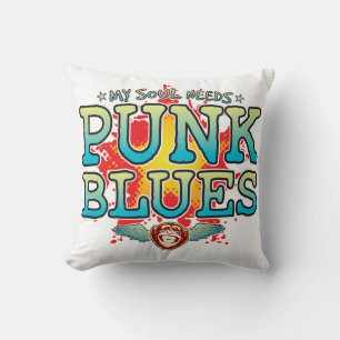 Coussin Punk Blues Soul Cushion