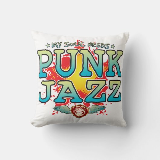 Coussin Punk Jazz Soul Cushion (Recto)