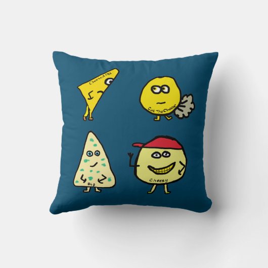 Coussin Puns au fromage (Verso)