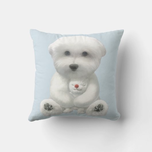 Coussin Puppy Accroche Son Jouet (Verso)