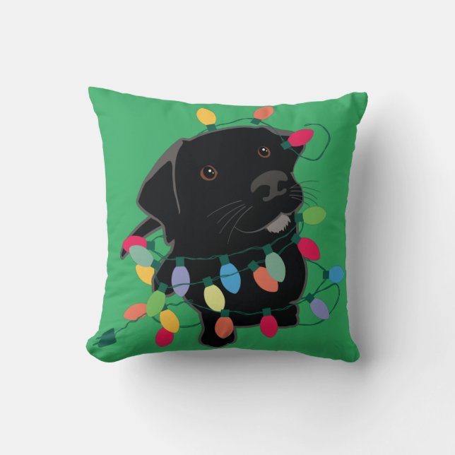 Coussin Puppy de Christmas (Recto)