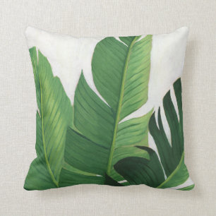 Coussin Pura Vida - feuille tropical