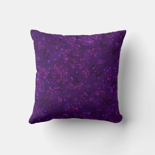 Coussin Purple confeti (Verso)