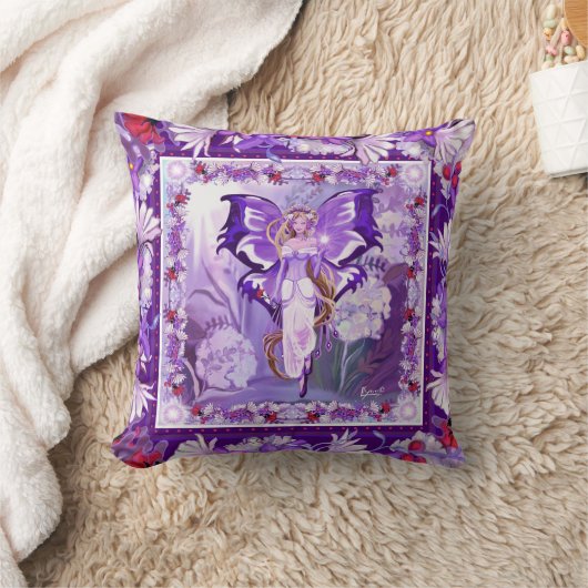 Coussin Purple Sun Fairy (Couverture)