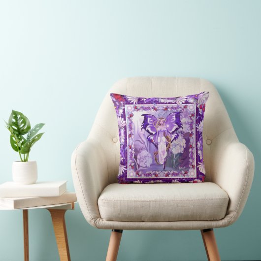 Coussin Purple Sun Fairy (Chaise)