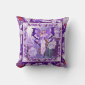 Coussin Purple Sun Fairy (Recto)