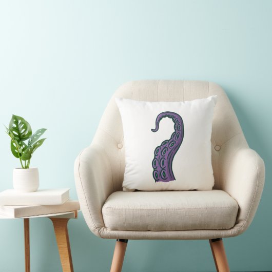 Coussin Purple Tentacle (Chaise)