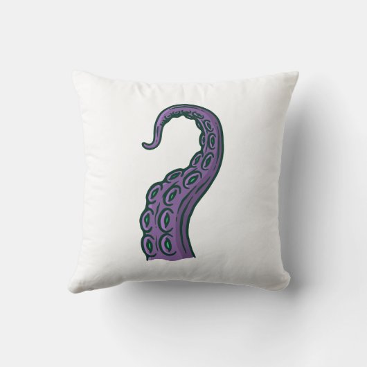 Coussin Purple Tentacle (Verso)