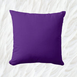 Coussin Purple uni minimaliste