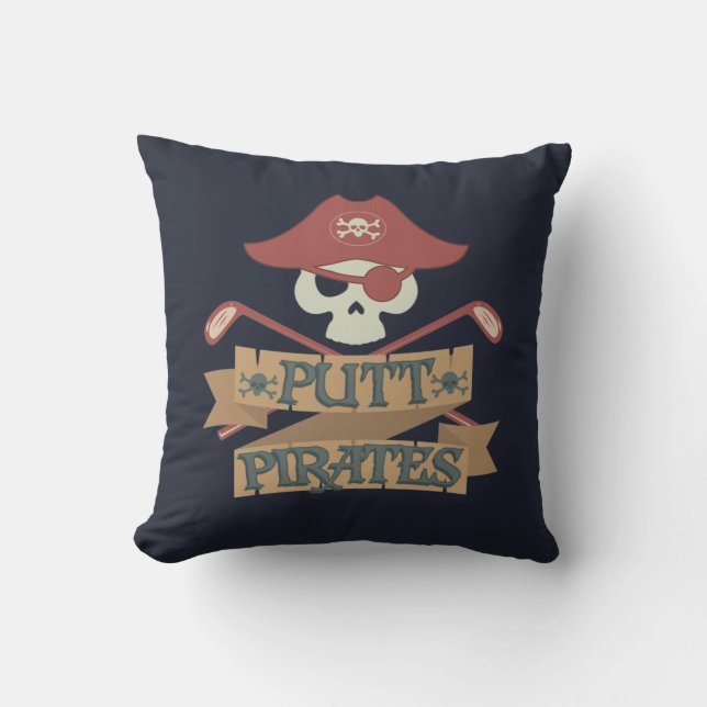 Coussin Putt Pirates Golf Sports Extérieurs (Recto)
