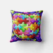 Coussin Puzzle cœur (Verso)