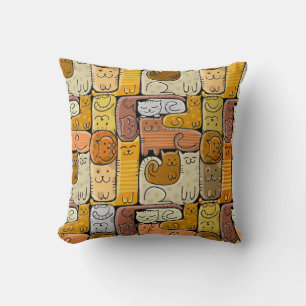 Coussin Puzzle Funny Chats House sans joint