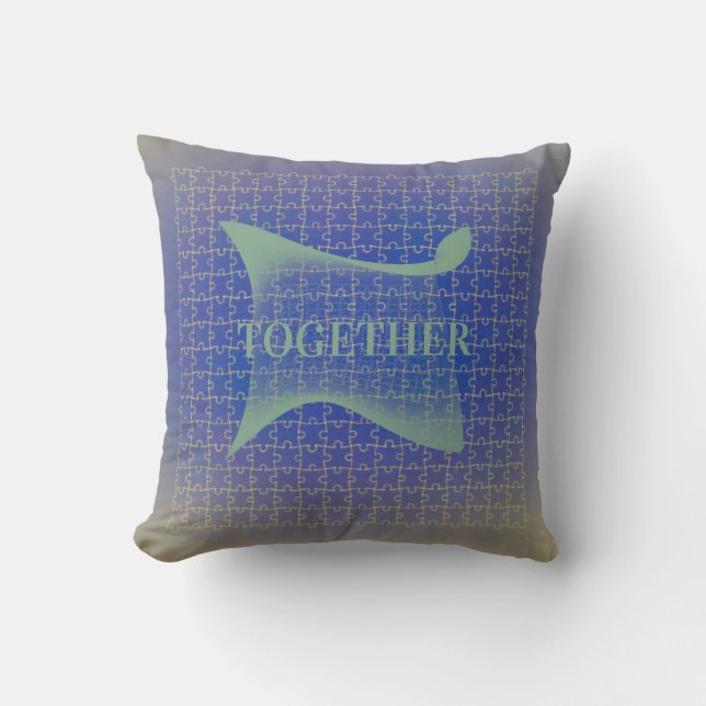 COUSSIN PUZZLE tout assembler félicitations. (Recto)