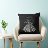 Coussin Pyramide antique aztèque (Chaise)