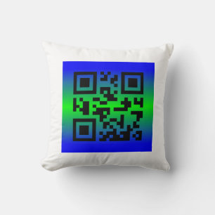 Coussin QR Code® Dit : AVEZ UNE GRANDE SEMAINE