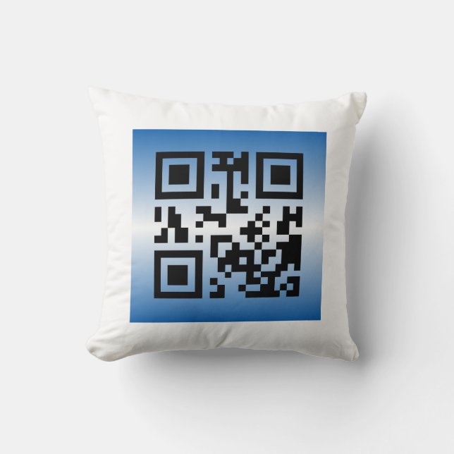 Coussin QR Code® dit : HEUREUX PASSOVER (Recto)