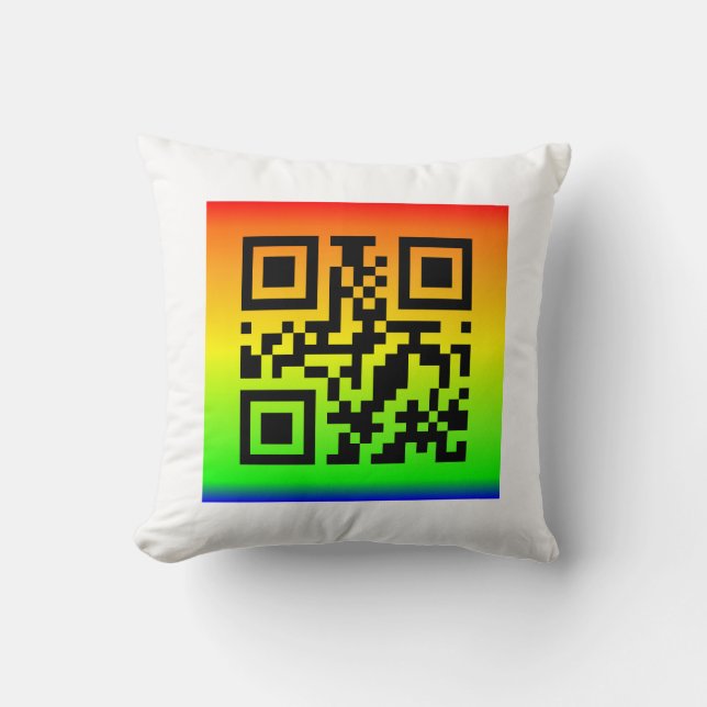 Coussin QR Code® : JOIE (Recto)