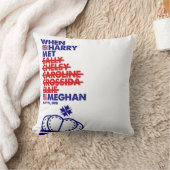 Coussin Quand Harry a rencontré le mariage royal Merch (Couverture)