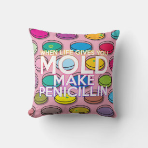 Coussin Quand la vie vous donne un moule Citation positive