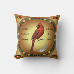 Coussin Quand Les Cardinaux Apparaissent, Les Anges Sont P