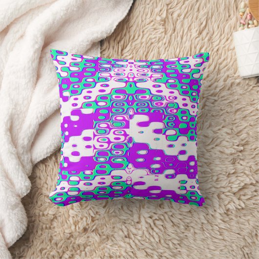 Coussin Quantum Physics Geometric Pattern  (Couverture)