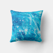 Coussin quarante-cinquième Lumières de partie de saphir (Verso)