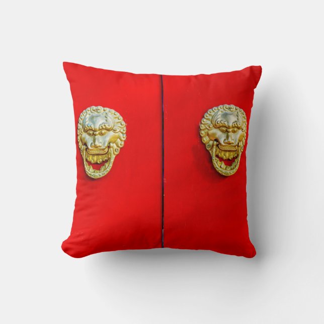 Coussin quartier Yuer Hutong, Pékin (Recto)