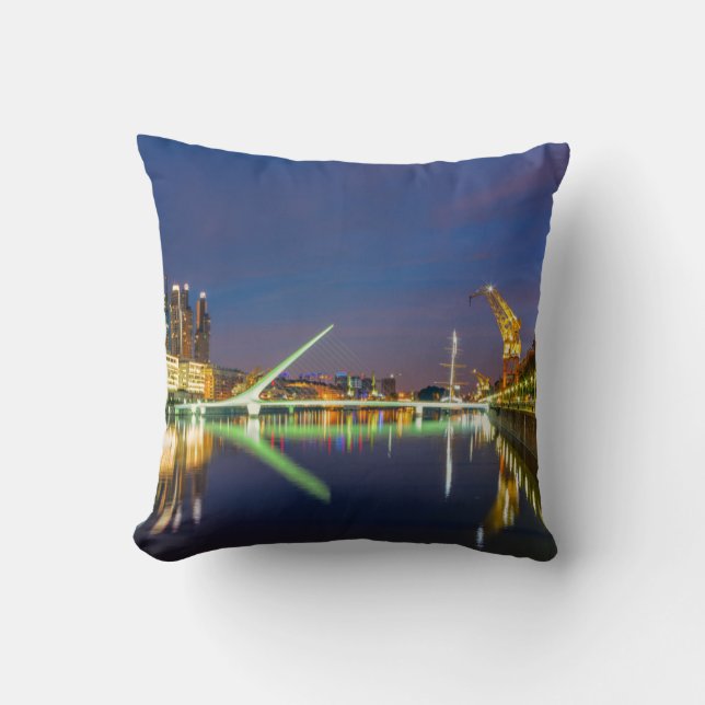 Coussin Quartiers des docks Bsas (Recto)