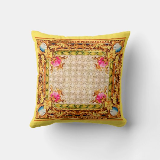 Coussin quatre coins Baroque (Verso)
