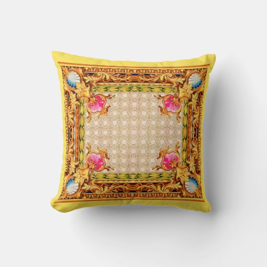 Coussin quatre coins Baroque (Recto)