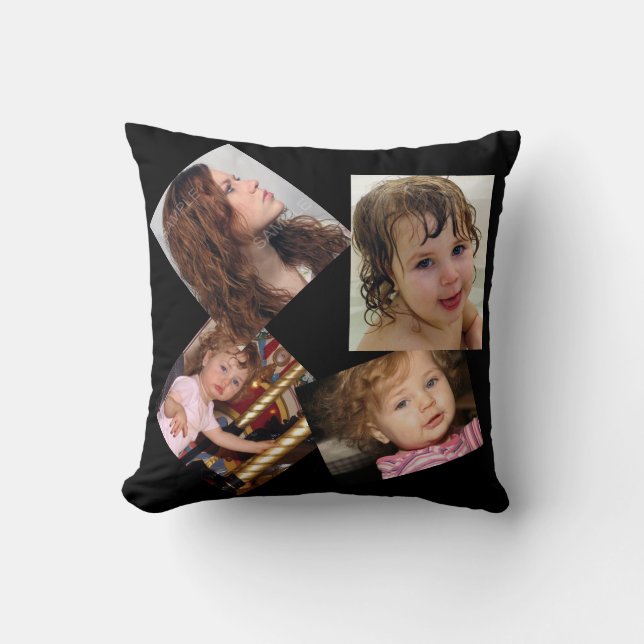 Coussin Quatre Modèle de collection photo (Recto)