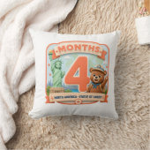 Coussin Quatre Mois Autour du Monde (Couverture)